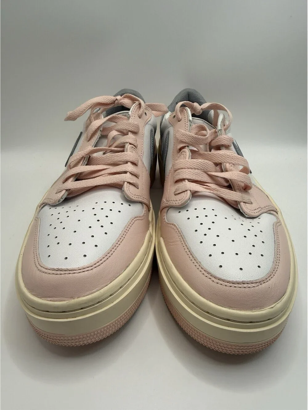 Nike Air Jordan 1 Elevate Low Atmosphere Sneakers Womens 11.5 Pink White NWOB